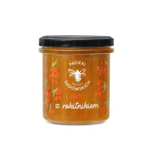 Miód z rokitnikiem 430g