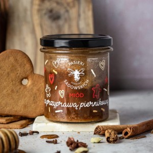 Miód z przyprawą piernikową 430g