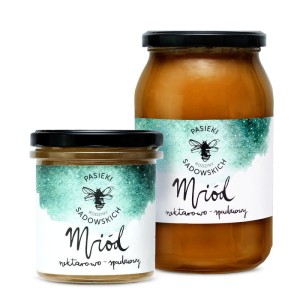 Miód nektarowo-spadziowy 450g