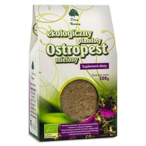 Ostropest plamisty mielony Eko 200g - suplement diety