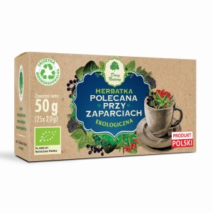 Herbatka polecana przy zaparaciach 25x2,0g