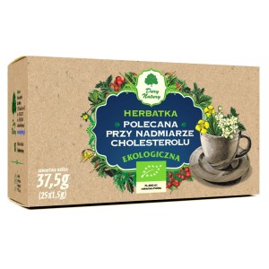 Herbatka polecana przy nadmiarze cholesterolu 25x1,5g
